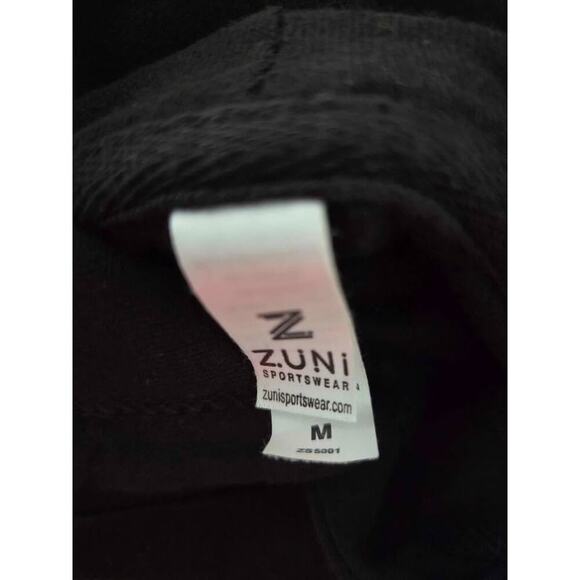 Hufflepuff Black Hoodie Sweatshirt MED NWOT Wizard Theme Crest Graphic HP - Picture 5 of 5